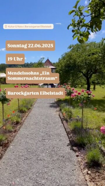 Herzliche Einladung zu unserem Konzert am 22.06.2025 um 19 Uhr. Gemeinsam mit dem @kammerchor_hfm_wuerzburg werden wir Mendelssohns Sommernachtstraum im wunderschönen Barockgarten in Eibelstadt aufführen! @kultur_und_natur_eibelstadt
Es lohnt sich vorbeizukommen! ☀️
#holzbläserquintett #hilarisquintett #würzburg #eibelstadt #barockgarten #konzert #wochenendeinwürzburg